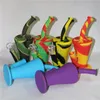 Nouveau type de narguilé embout en silicone bongs conduite d'eau couleur shisha incassable pour fumer narguilé gratuit dhl