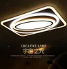 Modern Acrylic Led Ceiling Light Square Chandelier Lighting Fixtures for Living Room Bedroom Decoration