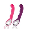 Potentes vibradores de clítoris orales masturbación femenina 10 velocidades masajeador USB recargable impermeable AV Wand G Spot Vibradores juguetes sexuales para mujeres