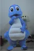 2017 Vendita calda Blue Dragon Dinosaur Celebration Attività di celebrazione da passeggiata in costume da cartone animato in costume da cartone animato
