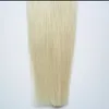 ELIBESS Pre-bonded Hair Extension 레미 # 60 나노 루프 링 헤어 100s / lot 1g / s 스트레이트 인간의 머리카락