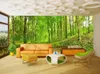 Forest Trail Landscape High - Definition Backdrop Wall Mural 3D Wallpaper 3D Wall Papers för TV -bakgrund