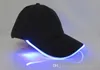 Super Bright Led Cap Glöd i mörk för att läsa Fiske Jogging LED Lights Sport Hat 2 Modes Baseball Caps LED Lyser hattar B578