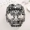 Masks Factory direct highgrade metal mask full face party dance mask sexy hollow pattern wrought iron mask