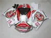 Kit de carénage de carrosserie de haute qualité pour Suzuki GSXR600 96 97 98 99 carénages rouge blanc GSXR750 1996 1997 1998 1999 OI47