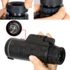 Vision jour et nuit HD 40x60 monoculaire optique portatif télescope de chasse de camping en plein air zoom avec clip de téléphone pour trépied de boussole MOQ: 30PCS