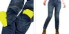 Fashion Komine PK718 Motorcycle Trousers Kevlar Denim Jeans Motocross Moto Pants Jean With Protector Pad S-3XL free shipping