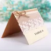 Retro Table Name Place Cards Linen Lace Wedding Party Favor DecorBirthday Party Gifts Centerpieces Accessories Baby Shower5885179