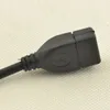 Fiche de haute qualité mâle micro 5pin à femelle USB OTG câble de données hôte pour GS2 GS II I9100 MOTO XOOM TG01 Livraison gratuite HKPAM CPAM 100 pcs/lot