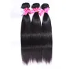 Brésilien Droite 3 Bundles Brésilien Vierge Cheveux Tissus Bundles Cheveux Humains Tissu 7A Grade Brésilien Droit Hair