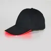 할로윈 큰 아이 남자 여자 LED가 모자 면화 야구 모자 패션 빛나는 정점 뚜껑 DHL C2563