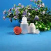 100 PCS 5 ml LDPEプラスチック製のドロッパーボトル付きセーフキャップとチップ絞り可能なボトル蒸気が短い乳首