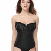 Livraison gratuite!! STRAP CORSET SEXY LINGERIE GROS VERSALE BRA BRA Cup Lace Back Zipper à côté 9019