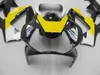 Personalizza gratuitamente kit carenatura stampata ad iniezione per Honda CBR900RR 00 01 CBR929RR 2000 2001 set carenature bianco nero giallo OT18