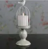 Ny design Candle Holder Fabriksförsäljning Europa Birdcage Lantern Continental Iron Candle Holders Wedding Home Candlestick Freeship