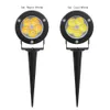 Whole 12V Led garden light 5W IP65 Waterproof Outdoor Lighting Spot flood lighting Decorative Lawn led lamps with Spike6504056