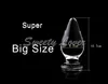 スーパービッグサイズガラスバットプラグセックス製品New 10.7 * 4.5 cmビッグパイレックスクリスタルアスプラグアナルセックスおもちゃ女性/男性/レズビアン/ゲイ17901