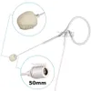 Skin Color Mini XLR 3 Pin TA3F Wired Single Earhook Condenser Mic Headset Microphone For SAMSON Wireless BodyPack Transmitter o Mixer5534648