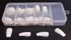 100pcs Ballerina Nails Tips Artificial False Fake Nails DIY Coffin Nails Tips for Nail Art Nail tool Package With Box