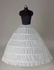 Ball Gown Large Petticoats New Arrival White 6-hoops Bride Underskirt Formal Dress Crinoline Plus Size Wedding Accessories for Woman