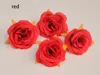 dia:4.5cm/1.77inch 50PCS wholesale emulational silk small rose flower head for home,garden,wedding,or wall ornament decoration