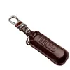 Stickers 2017 leather key Fob cover case for Mazda 2 3 Miata 6 CX5 2014 2015 AXELA Atenza key holder bag accessories