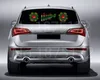 90x25cm Car Sticker Ritmo de Música LED Flash Light Lamp Som Ativado Equalizador