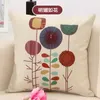 1 Piece Back Cushion No Inner Cartoon Plant Design Car Seat Decorative Throw Pillow Hot Sale Good Quality Almofada Preference