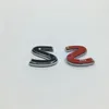Черный, красный, металлический логотип S, автомобильное крыло, боковая эмблема, значок, наклейка для Infiniti Q50 Q50L G37 G25 FX35 FX376969780