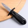 DHL Wholesale shells opener Plastic Handle Stainless Steel Oyster Knife Professional Oyster Opener Knife Seafood Scallops