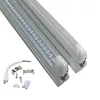 Rurki LED 72W T8 8ft FA8 Pojedynczy szpilka G13 R17D Zintegrowane podwójne boki SMD2835 LED Rurka LED Rurka 8 stóp UL AC85-265V