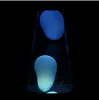 Neuankömmling Metallsockel Wachslampe vulkanische Lavaschmelze Nachtlichter Kreative Dekoration Quallenlicht Schillernde Lavalampen303K