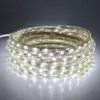 Umljus1688 100m / Roll SMD 2835 LED Strip Light 220V 60LEDS / M TIRAS Fkigible band belysning Vattentät varm vit ljusare än 3528