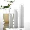 15ml 30ml 50ml White Empty Plastic Shampoo Cosmetic Sample Containers Emulsion Lotion Airless Pump Bottles F20171343