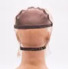 DIY Glueless Full Lace Wig Cap for Making Wigs Swiss and French Lace Hair Net with straps and ear to ear Stretch7766270