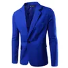 Men's Suits & Blazers Wholesale- 2021 Arrival Mens Casual Slim Jacket Men Suit White Black Blazer Masculino Top Quality Suit1