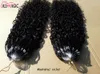 9A Micro Extensões de Cabelo Anel 100% Virgem Do Cabelo Humano Encaracolado Micro Loop Extensões de Cabelo Natural Preto 100G Direto Da Fábrica de Vendas