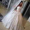 Principessa Cenerentola abiti da sposa Abiti foto 2017 Abito da ballo innamorati per alloggiamento nuovo coreano in pizzo vintage vittoriano musulmano abiti da sposa islamici