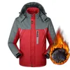 Toptan-2016 erkek Kış Ceketler Kalınlaşmak Patchwork Dış Giyim Mont Erkek Kapşonlu Parkas Doutoune Sıcak Artı Boyutu 6XL 8XL 9XL Marka Giyim