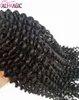 Clip Extensions African American Clip In Human Hair Extensions Kinky Curly Clip In Hair Extensions 120g 8A Naturligt hår fabriksuttag