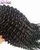 Clip Extensions African American Clip In Human Hair Extensions Kinky Curly Clip In Hair Extensions 120g 8A Natural Hair Factory Outlet