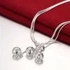 Wholesale - Retail lowest price Christmas gift 925 silver fashion Jewelry free shipping Necklace N85