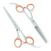 6.0inch Jason Hair Cutting Saxar Tunna Shears Frisör Saxar Set med Frisörväska Barber Shop Supplies JP440C, LZS0308