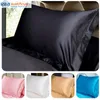 Pillow Case Partihandel - Svetanya (2PC / Lot) Silkkudde Standard Vit / Svart / Pink Sham / Cover 50 * 70cm 47 * 74cm 51 * 66cm 51 * 91cm1