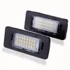 2 pièces/ensemble sans erreur voiture Led plaque d'immatriculation lumière LED lampe 12v blanc 6000K pour BMW E39 E60 E82 E90 E92 E93 M3 E39 E60 E70 X5 E60 E61 M5 E88