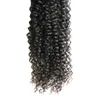 Weave bundles Noir brésilien crépus bouclés vierge cheveux weave bundle 100g afro crépus bouclés cheveux armure faisceaux 1 PCS