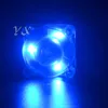 40mm 40 * 40x10mm 4010S dc 12 v 3pin azul LED caso cooler ventilador de refrigeração