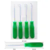 4 pcs o anel selo selo pick thingler removedor com verde 265pcs o-ring ferramenta conjunto de conjunto de ferramentas