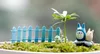 ミニフェンス小さなバリア木製樹脂ミニチュアフェアリーガーデン装飾ミニチュアフェンス庭園の小さな障壁熱い販売