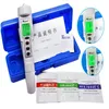 Freeshipping pH Meter Digital Water ORP pH Tester pH Pen Test Vattentät ORP / pH 2 IN1 meter för akvarium Swimming Pool Solids industriella